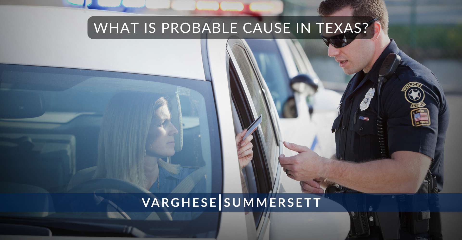 What Is Probable Cause in Texas?